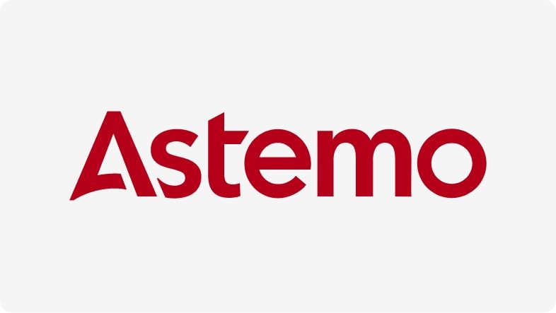 Astemo株式会社 ロゴ
